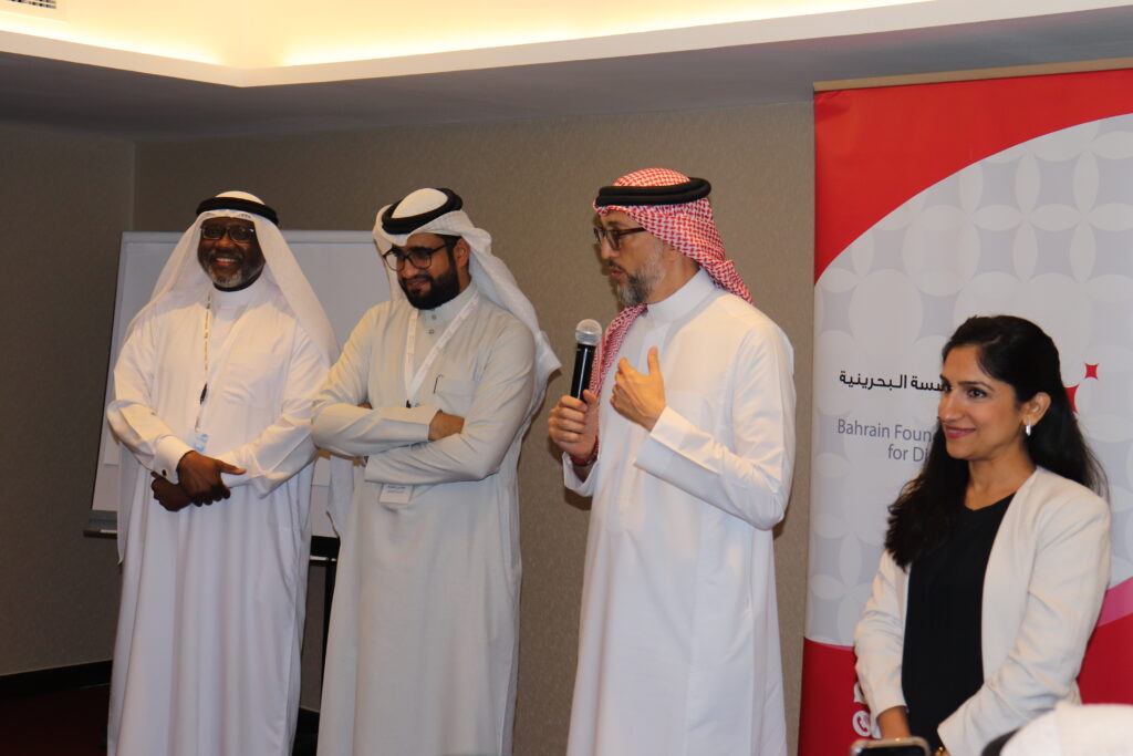 IMG 1328 - "البحرينية للحوار" تنظّم برنامج "سفراء الحوار" بالتعاون مع مدينة الشباب 2030 3