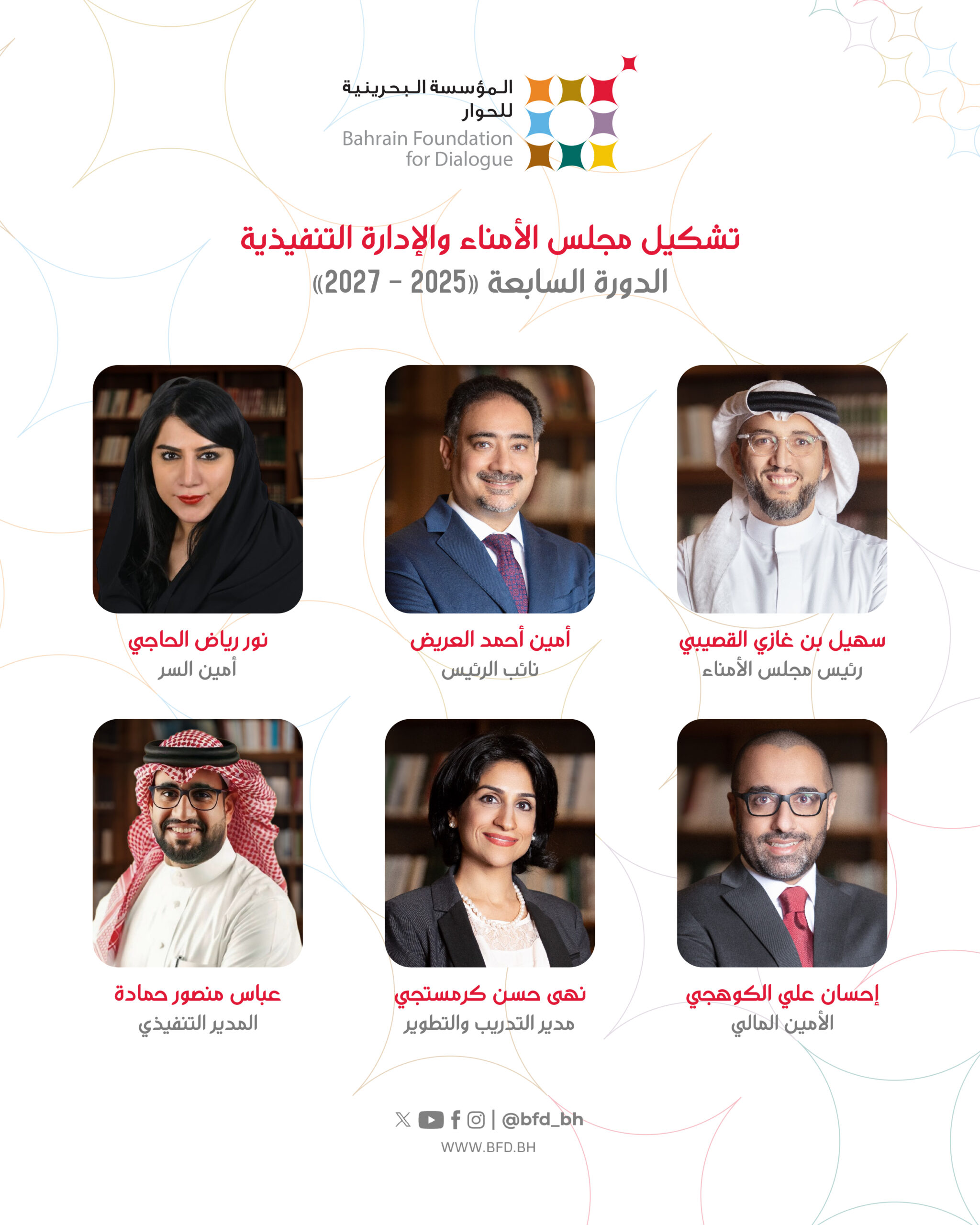 تشكيل مجلس أمناء المؤسسة البحرينية للحوار scaled - إعادة تشكيل مجلس أمناء المؤسسة البحرينية للحوار 1