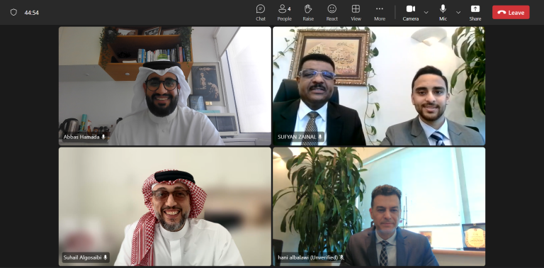 المؤسسة البحرينية للحوار تبحث آفاق التعاون المشترك مع مركز الحوار الحضاري بـ”الإيسيسكو”